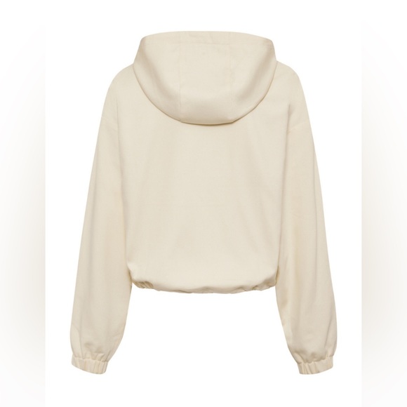 NWT Monrow black soft twill hooded bomber jacket Small - Picture 10 of 10